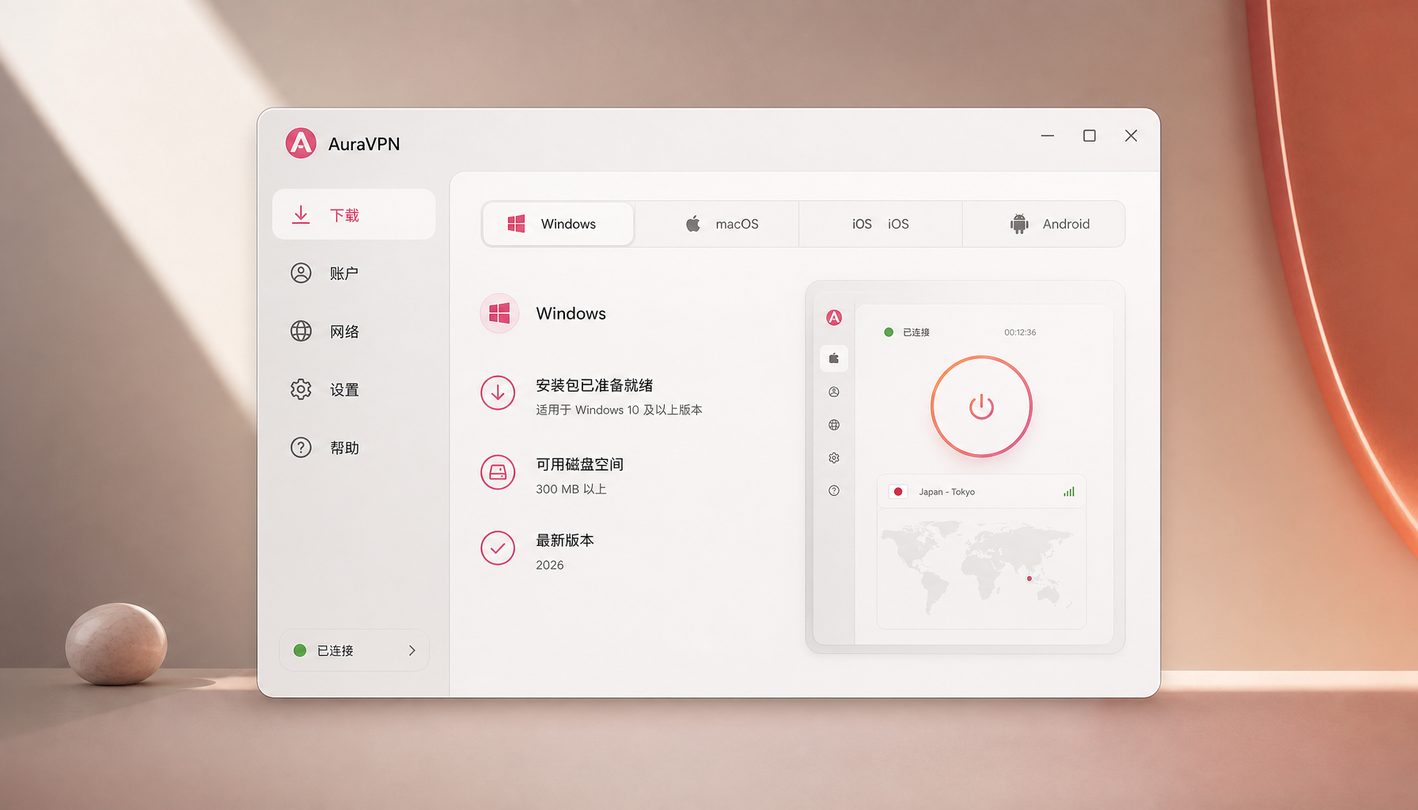 AuraVPN多终端平台支持矩阵